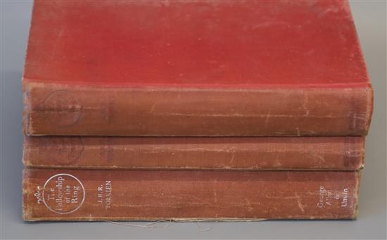 Tolkien, John Ronald Revel - The Lord of the Rings, 1st edition - 4th impression of Fellowship, 2nd impression
